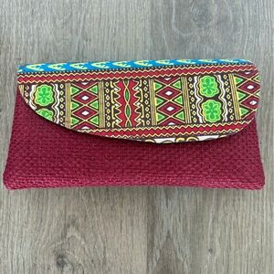 Colorful Patterned Kenyan Clutch